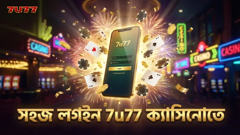 7u77 ক্যাসিনোতে সহজ লগইন পদ্ধতি ব্যবহার করুন