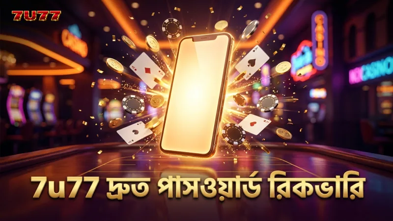 7u77 লগইন পাসওয়ার্ড রিকভারি সহজ ও দ্রুত।