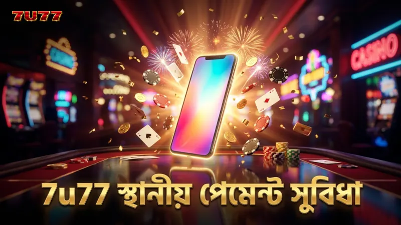 7u77 রেজিস্ট্রেশনে স্থানীয় পেমেন্ট সুবিধা দ্রুত অ্যাকাউন্ট খোলার সুবিধা দেয়