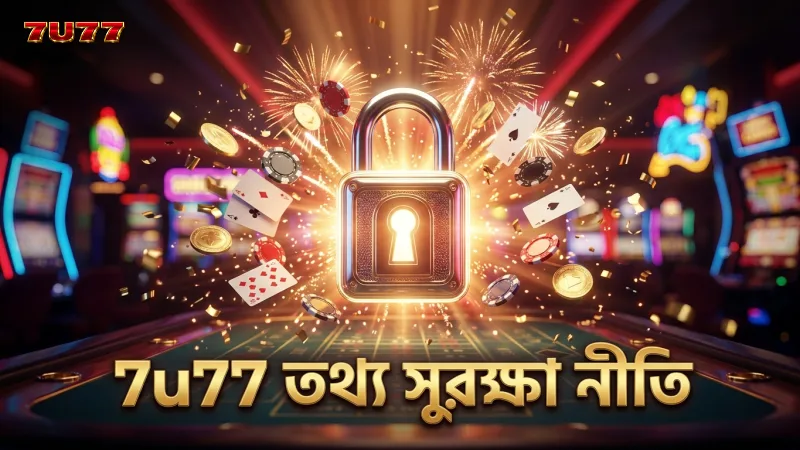 নিরাপদ রেজিস্ট্রেশনে 7u77 নিরাপত্তা নীতিমালা ব্যবহারকারীর তথ্য সুরক্ষায় সহায়ক