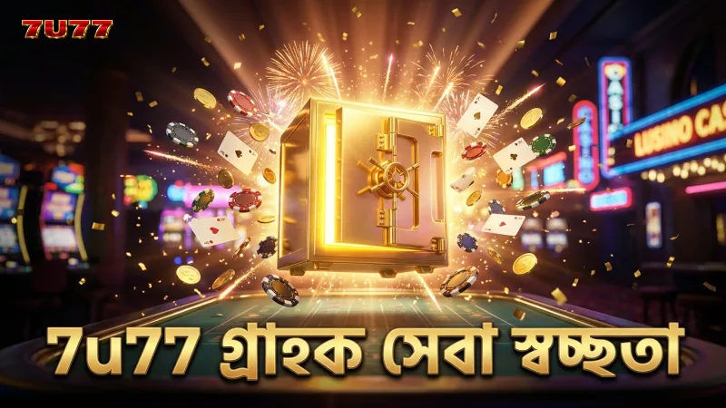 গ্রাহক সেবায় 7u77 এর স্বচ্ছতা ও দায়িত্বশীলতা