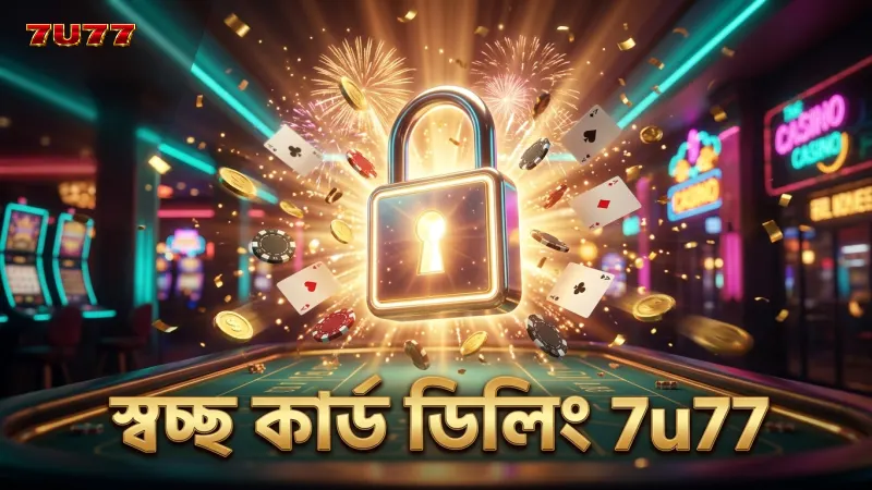 কার্ড ডিলিংয়ে 7u77 এর স্বচ্ছতা নিশ্চিত করুন