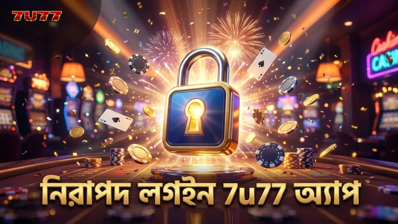 7u77 মোবাইল অ্যাপে নিরাপদ লগইন করে বাজি রাখুন সঠিকভাবে