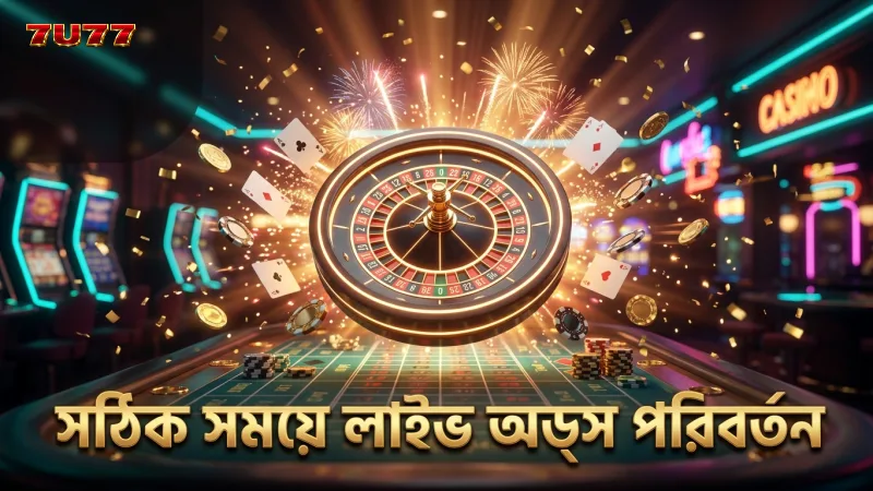 সঠিক সময়ে বাজি ধরতে লাইভ অডস পরিবর্তন মনিটর করুন