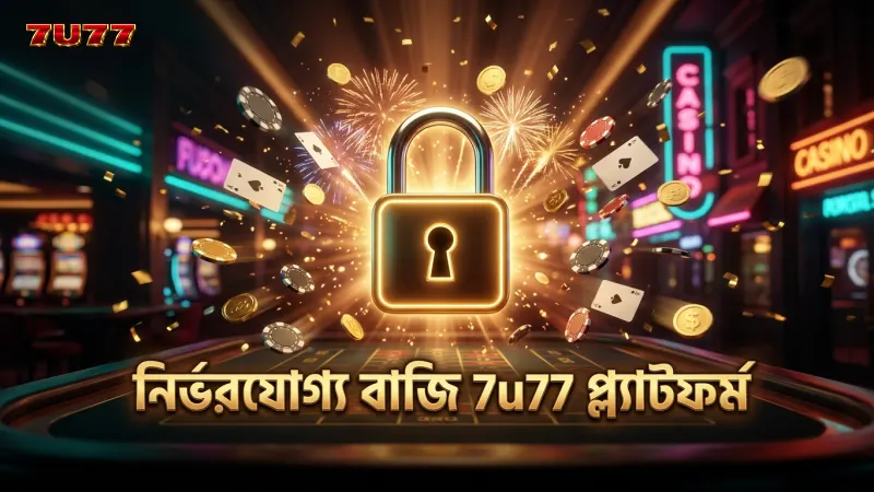 7u77 প্ল্যাটফর্মে নিরাপদ ও নির্ভরযোগ্য বাজির অভিজ্ঞতা