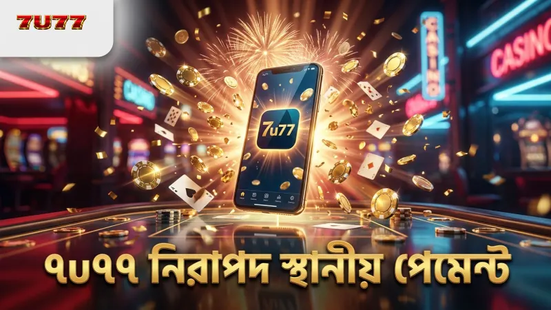 বাংলাদেশি স্থানীয় পেমেন্ট সুবিধাসহ 7u77 নিরাপদ লেনদেন নিশ্চিত করে