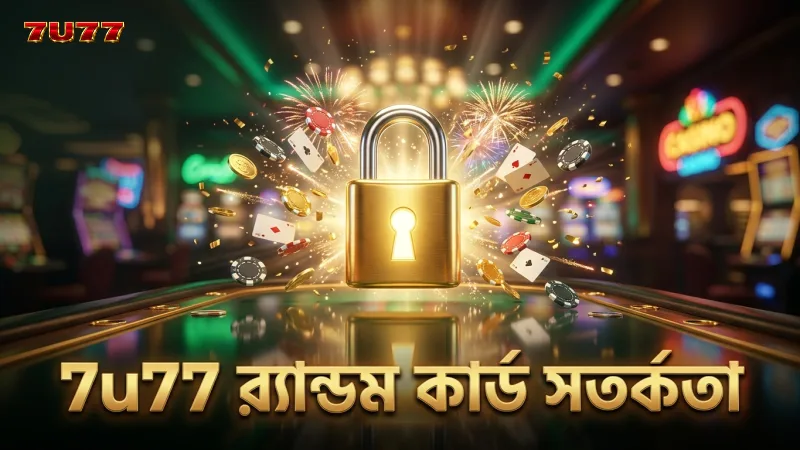 র্যান্ডম কার্ড ড্রয়িংয়ের ভুল ধারণা থেকে সতর্ক থাকুন 7u77 সঙ্গে