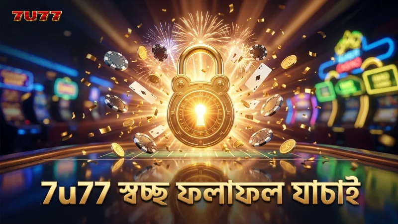 7u77 প্ল্যাটফর্মে স্বচ্ছ ও নিরাপদ ফলাফল যাচাই সুবিধা