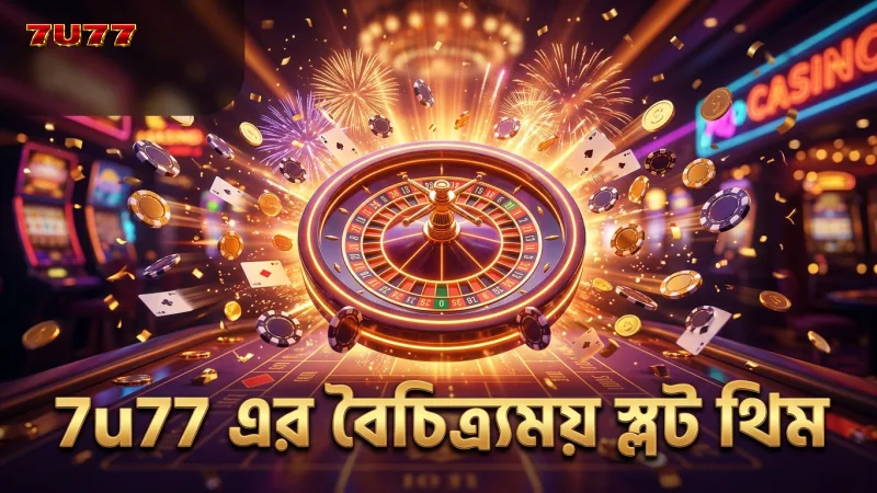 7u77 এর অন্যান্য স্লট গেমের বৈচিত্র্যময় থিম ও ফিচার