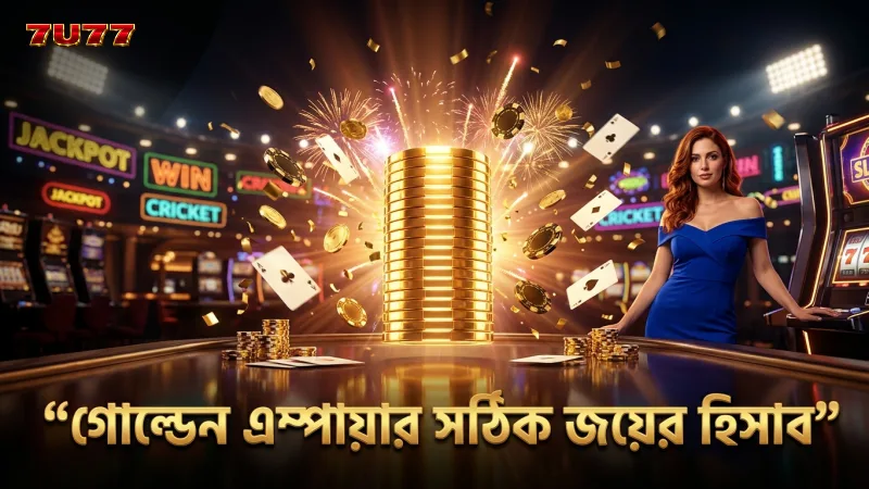সঠিক জয়ের হিসাব গোল্ডেন এম্পায়ারে বিশ্বস্ততা বাড়ায়