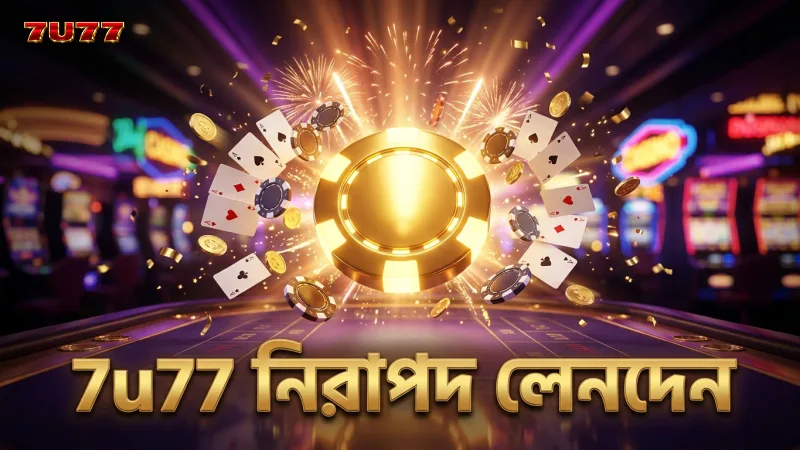 নিরাপদ ও দ্রুত লেনদেনের জন্য 7u77 এর আধুনিক ব্যবস্থা