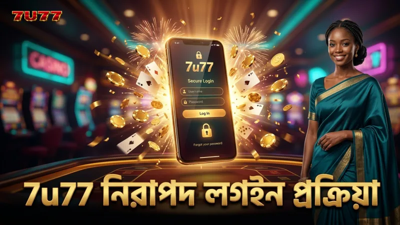 7u77 প্ল্যাটফর্মে নিরাপদ ও দ্রুত লগইন নিশ্চিত করুন