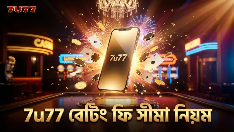 7u77 প্ল্যাটফর্মে বেটিংয়ের ফি, সীমা এবং ওয়েজারিং নিয়মের বিস্তারিত