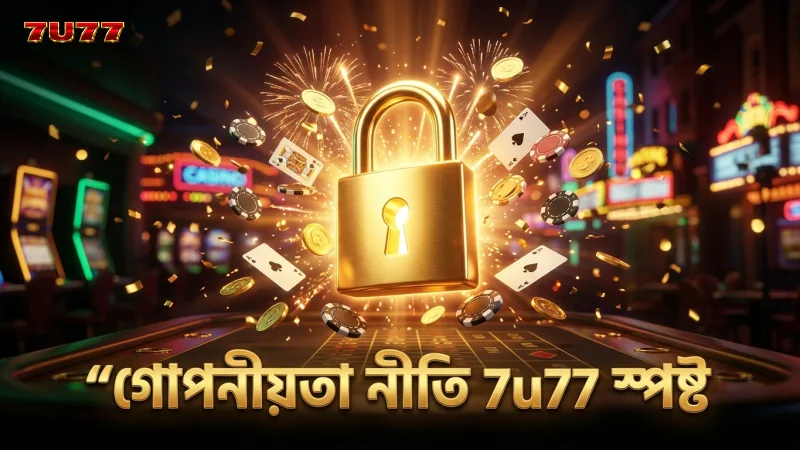 গোপনীয়তা নীতির মূল ধারণাগুলো স্পষ্ট করে 7u77।