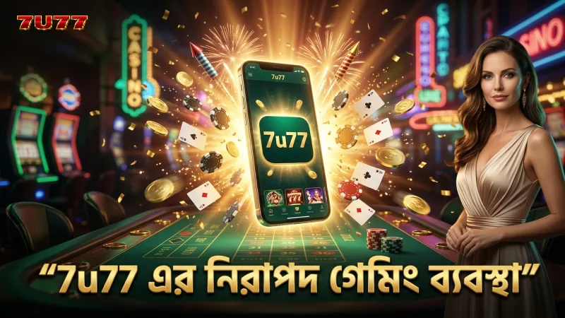 7u77 প্ল্যাটফর্মে গেমিং নিয়ন্ত্রণ ও নিরাপত্তার আধুনিক ব্যবস্থা