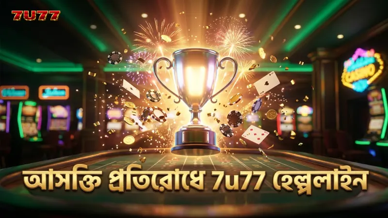 আসক্তি প্রতিরোধে আন্তর্জাতিক হেল্পলাইন এবং 7u77 এর ভূমিকা