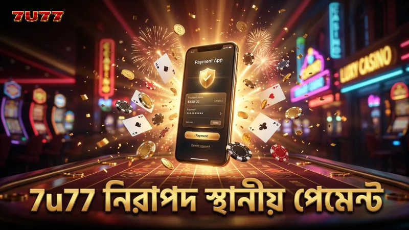 7u77 প্ল্যাটফর্মে নিরাপদ স্থানীয় পেমেন্ট ব্যবস্থার গুরুত্ব